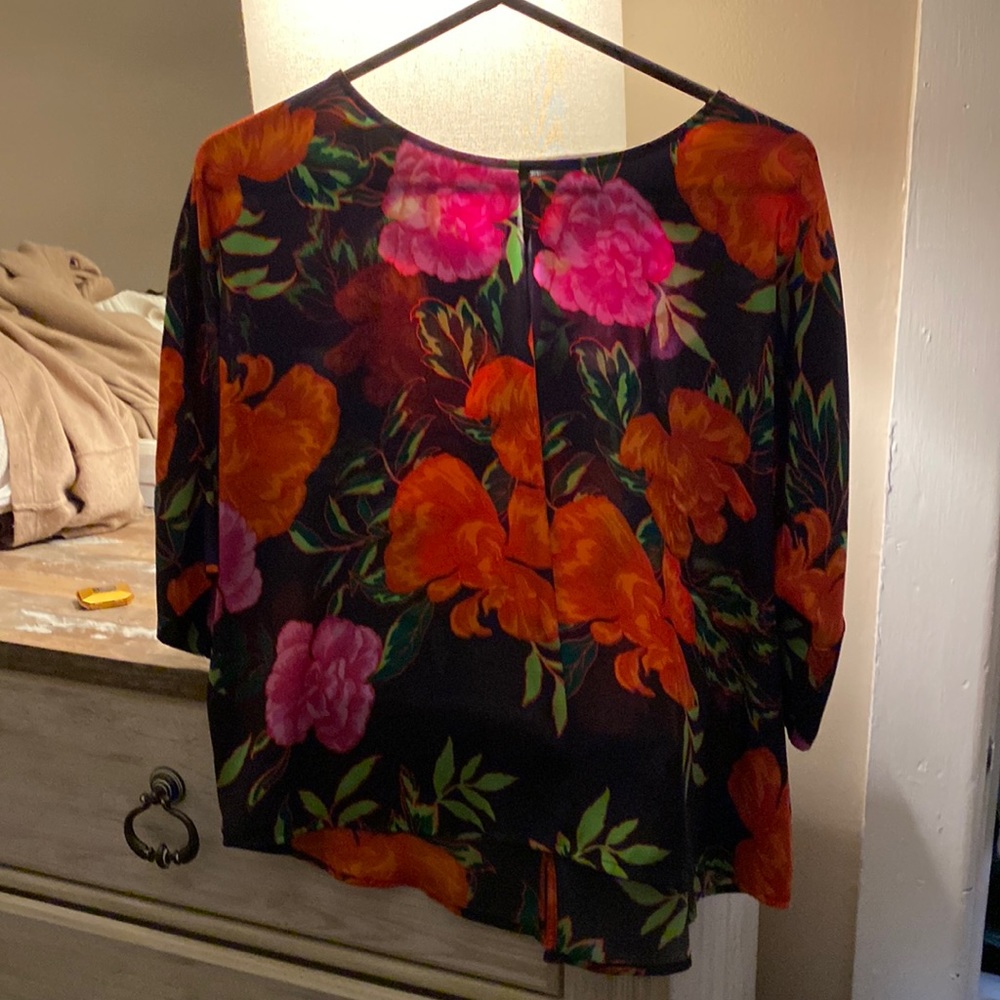 Flowered blouse
